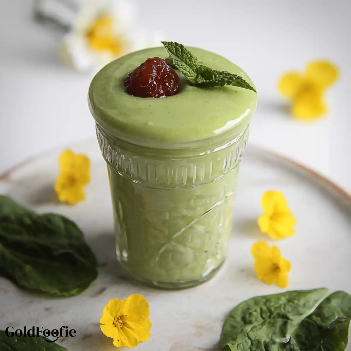 Hydrating Electrolyte Smoothie Green electrolyte smoothie