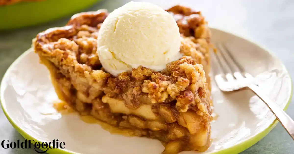 Apple Crumble Pie