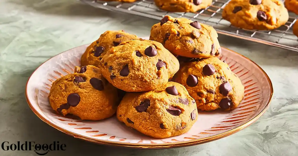 Chewy Pumpkin Chocolate Chip Cookies