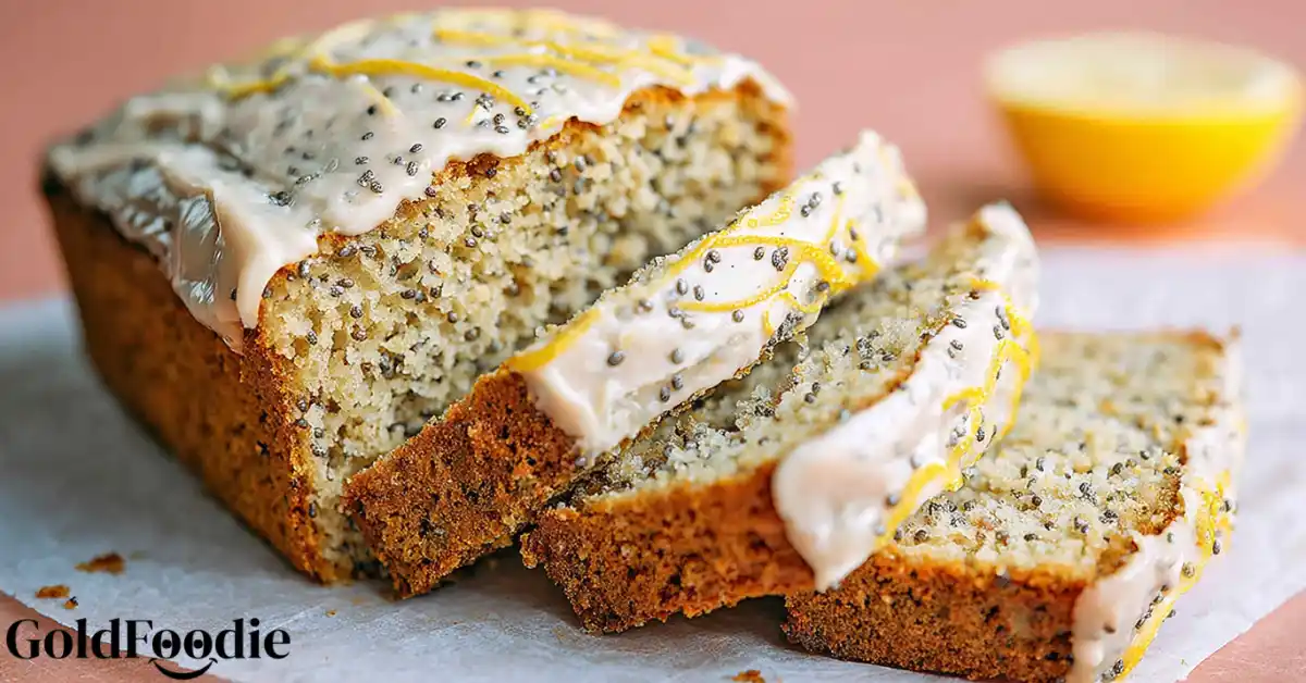 High Protein Chia Seed Lemon Cake