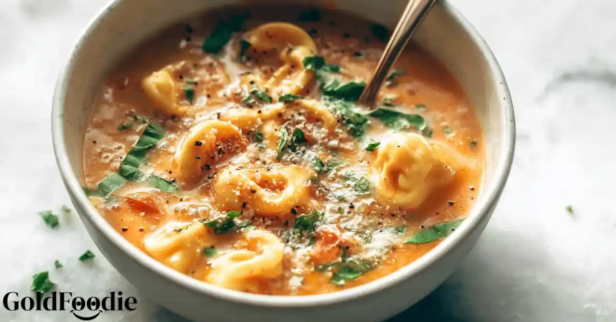 Creamy Tortellini Soup