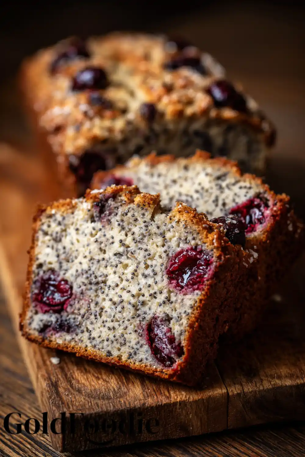Poppy Style Chia Cake Chia-packed cake with cherry bits