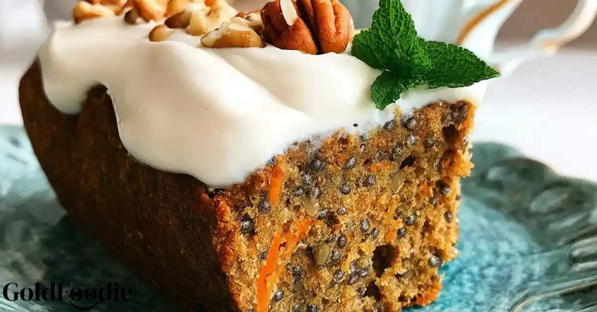 High-Protein Carrot Cake With Chia Puddin