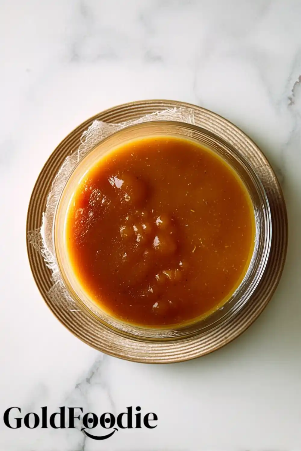 Homemade Apple Filling for Bars cooked apple filling for salted caramel apple bars.