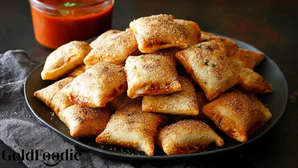 Crispy Air Fryer Pizza Rolls