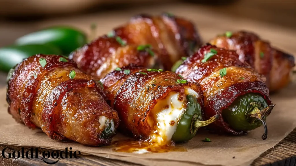 Crispy Bacon Mozzarella Poppers