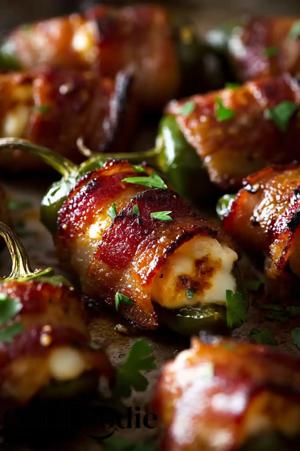 Crispy Bacon-Wrapped Mozzarella Poppers Crispy Bacon-Wrapped Mozzarella Poppers