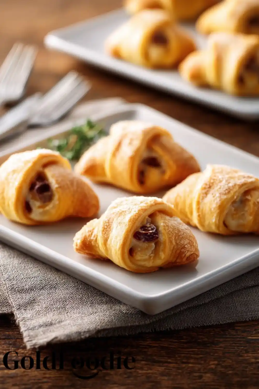 Easy Cranberry Cream Cheese Crescent Bites