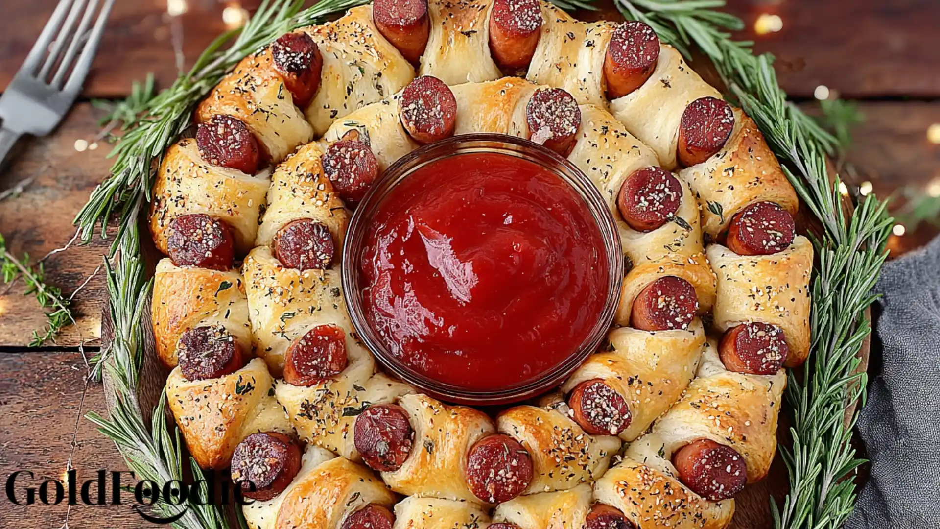 Pigs in a Blanket Wreath This Easy Holiday Recipe