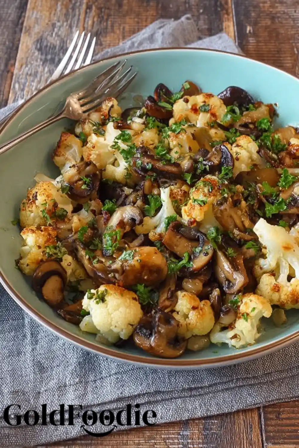 Quick Garlic Cauliflower Side Dish