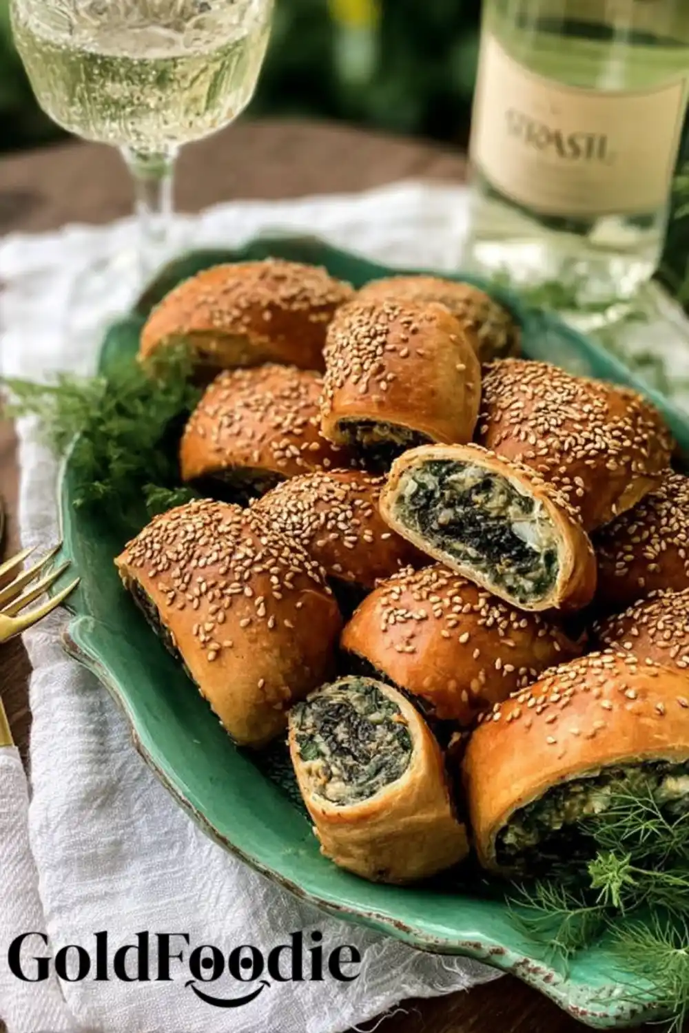 spinach and ricotta puff pastry bites