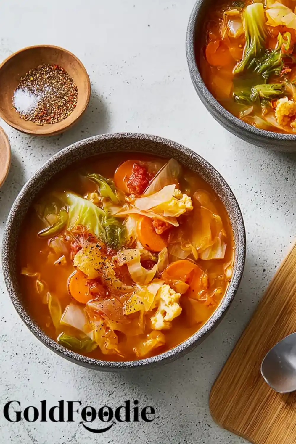 cabbage-soup-with-cauliflower-and-carrots Easy Cabbage Fat Burning Soup