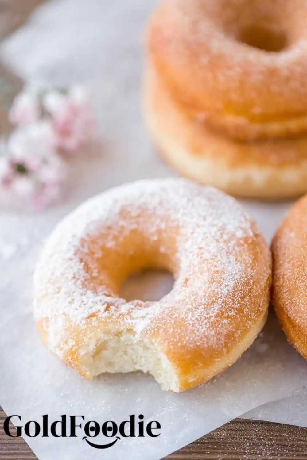 Easy Air Fryer Donuts The Ultimate Quick Recipe 5 Air Fryer Donut with Bite Taken Out