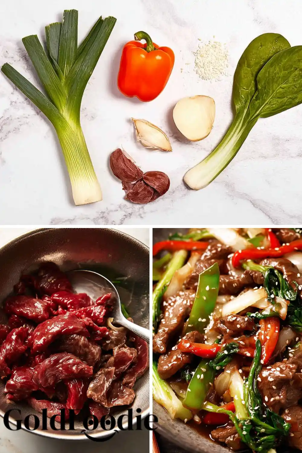 Asian Beef Stir-Fry Ingredients