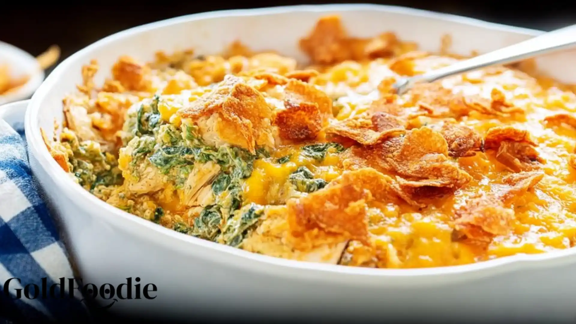 Easy Chicken and Spinach Casserole