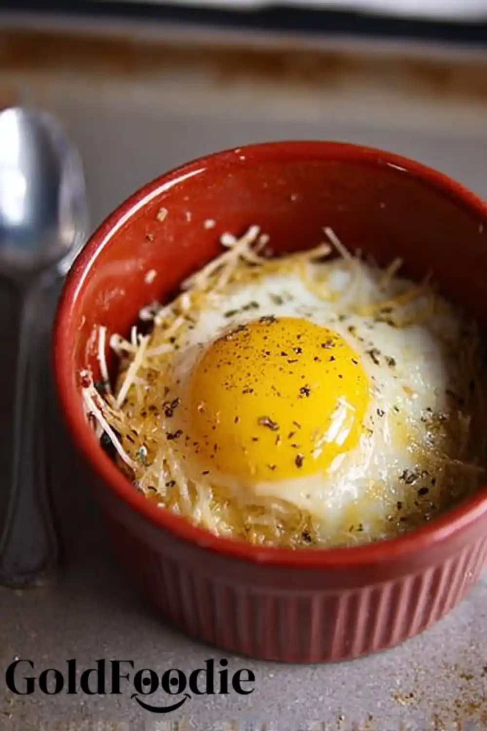 Baked Eggs Napoleon Ready for the Oven Baked Eggs Napoleon Ready