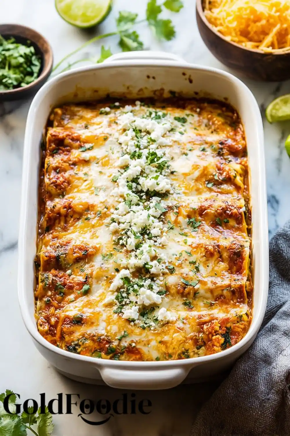 Baked Chicken Enchiladas