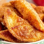 Golden Air Fryer Apple Fries