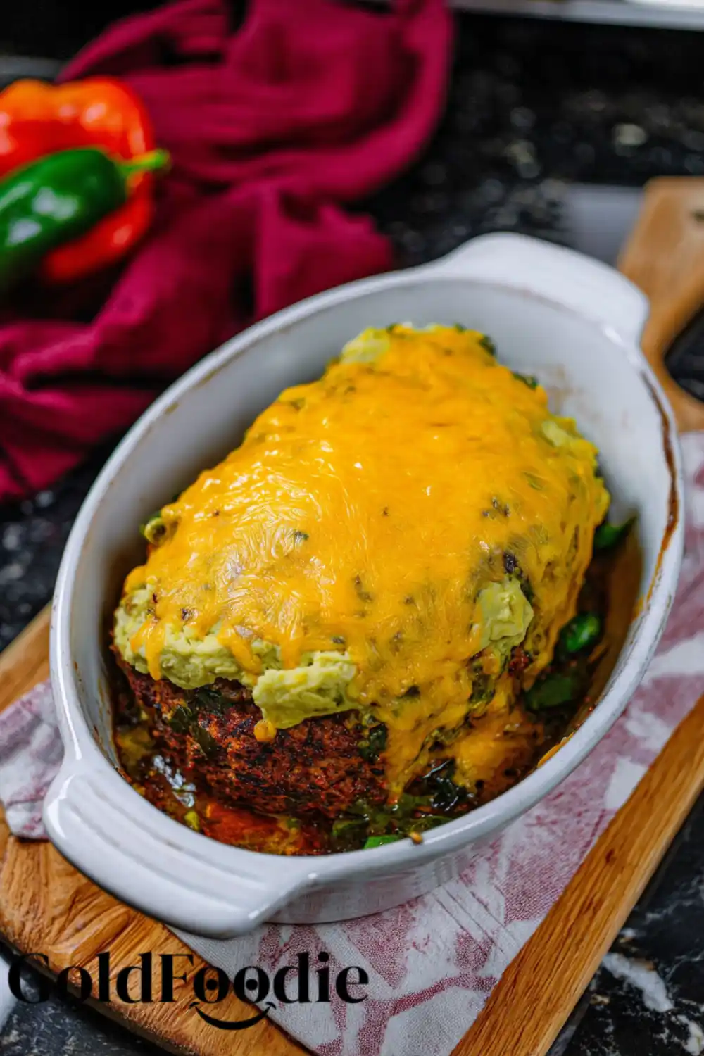 Cheesy Potato Topped Meatloaf