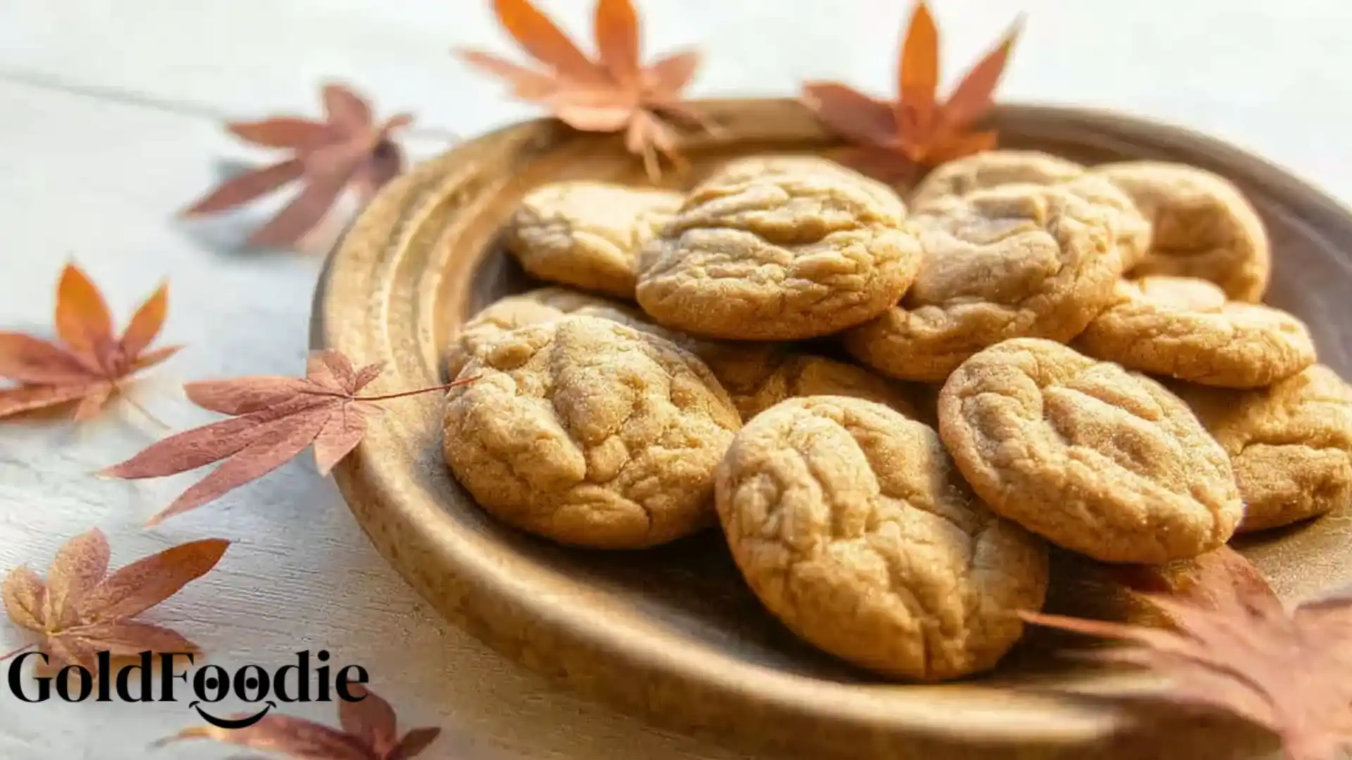 Chewy Maple Cookies with Walnuts