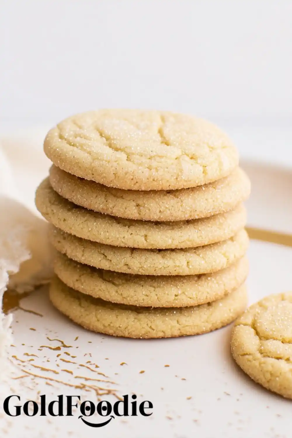 Chewy Sugar Cookies with Glass of Milk Chewy Sugar Cookies with Glass of Milk