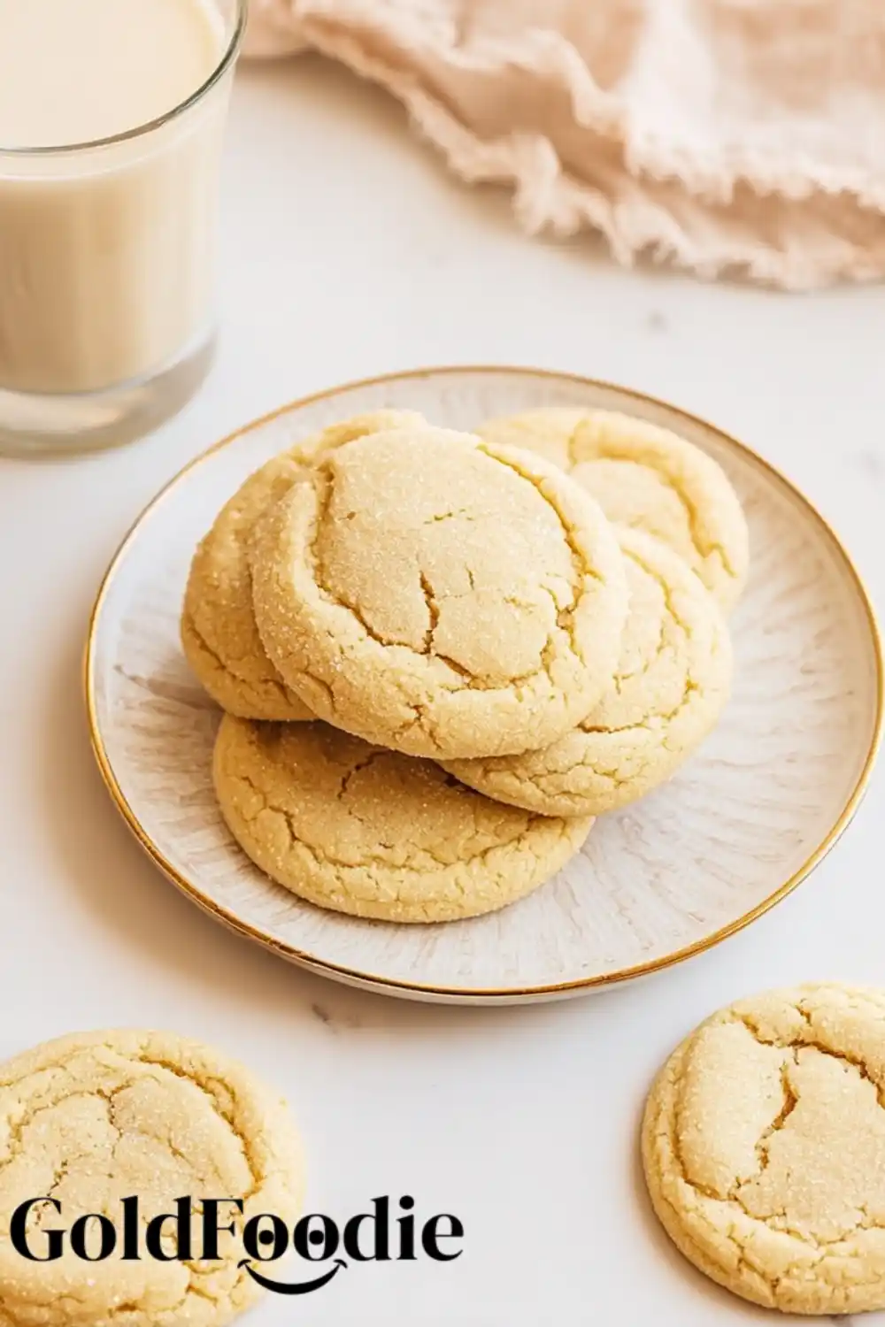 The Best Chewy Sugar Cookies 5 Close-Up of Chewy Sugar Cookies