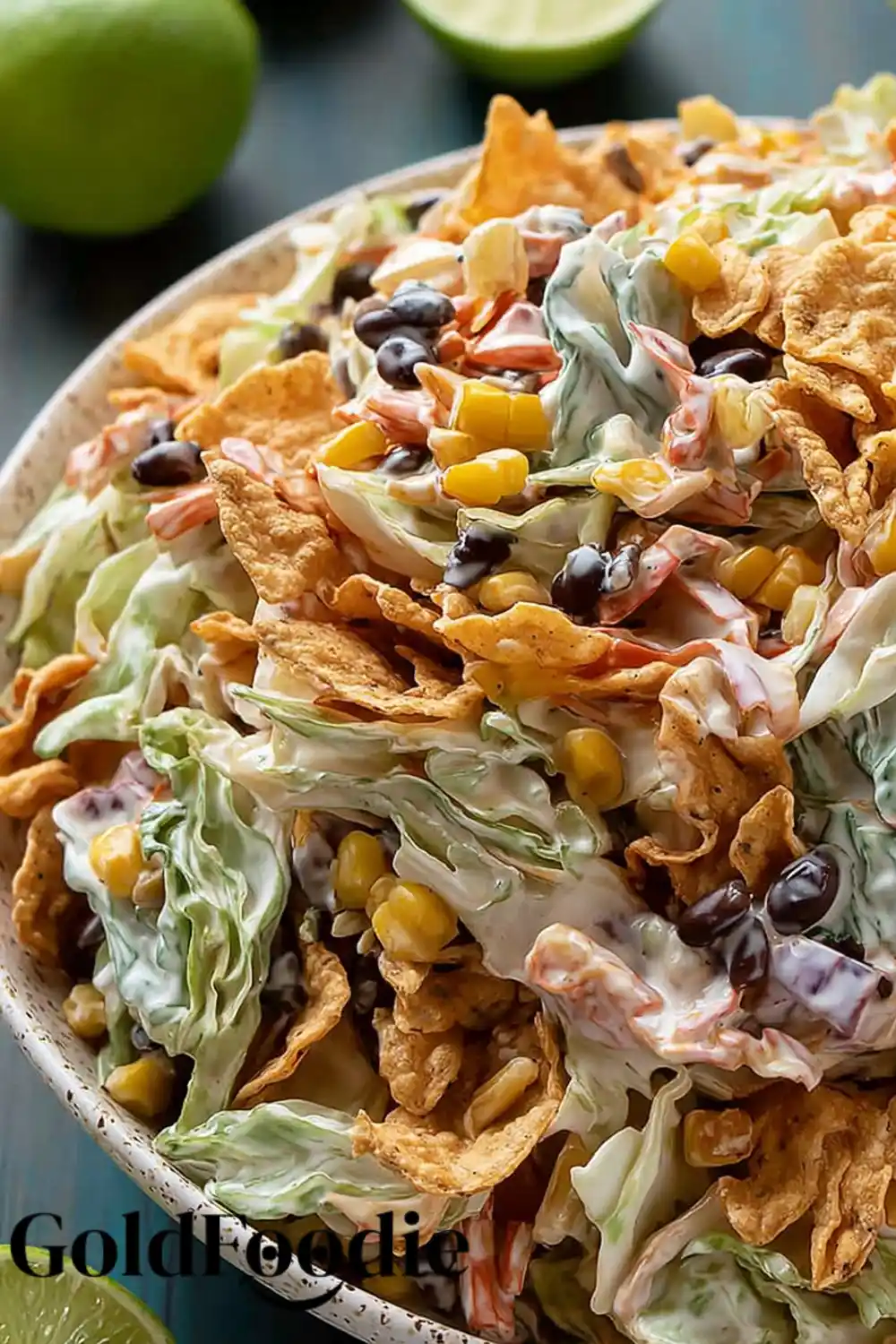 Frito Cowboy Cabbage with Black Beans