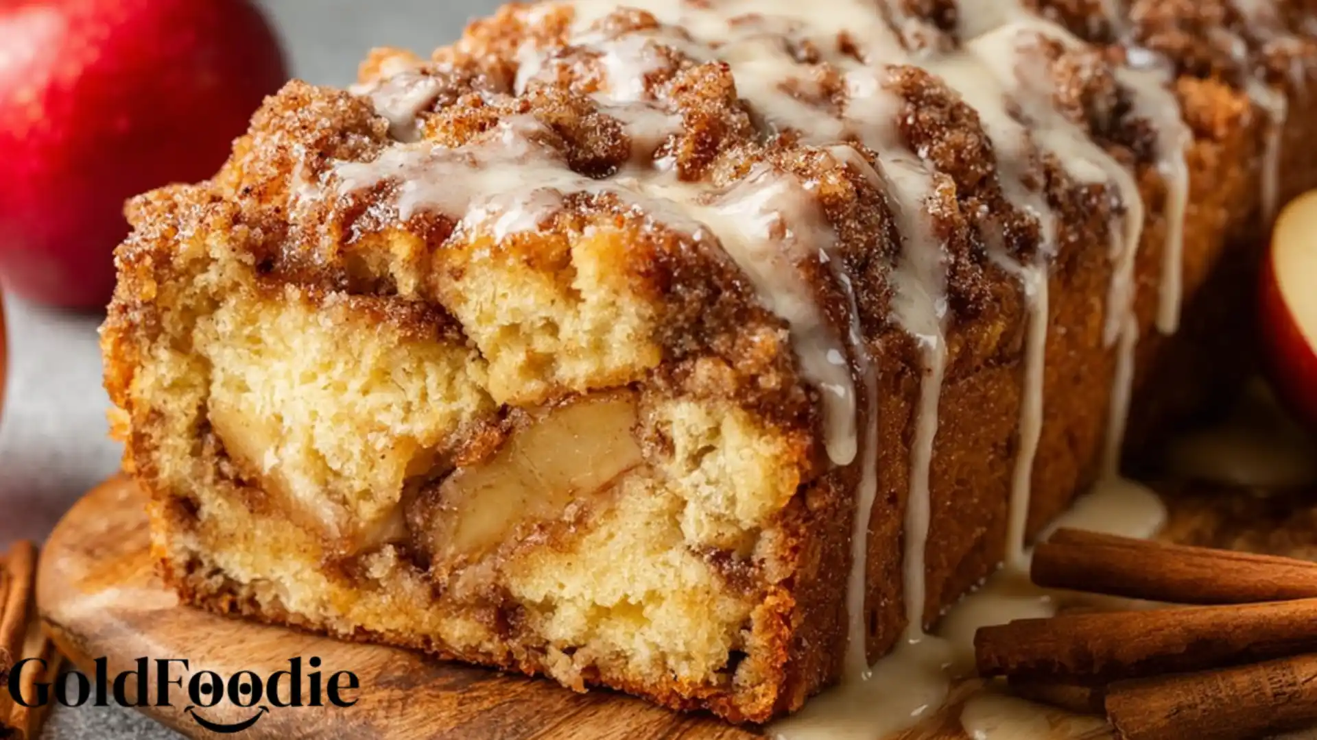 The Best Amish Apple Fritter Bread