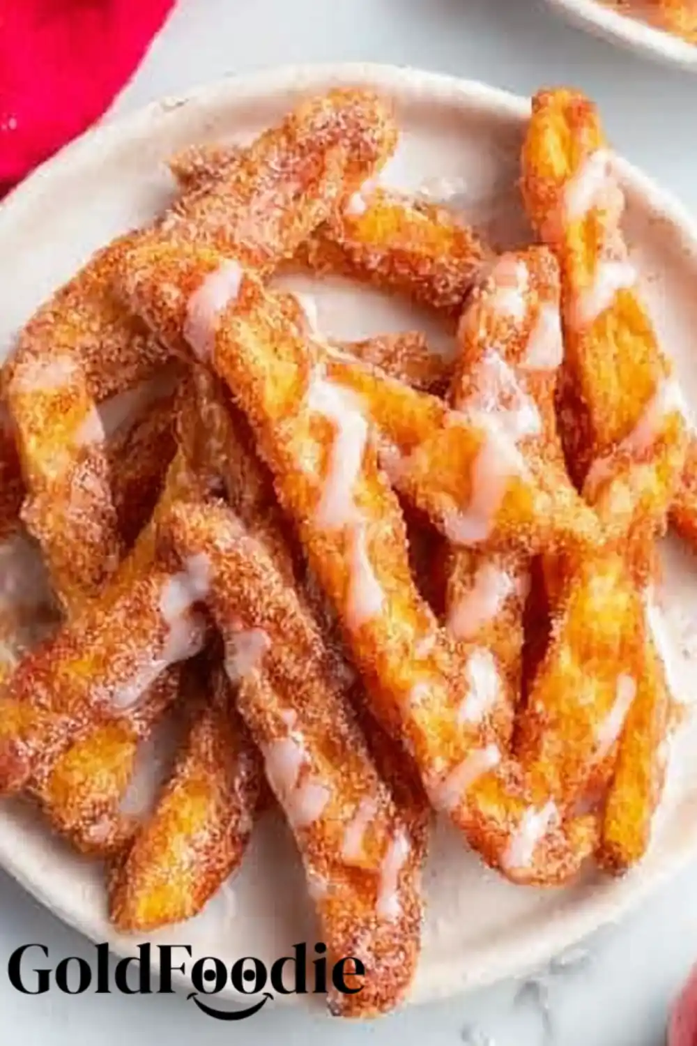 Crispy Air Fryer Apple Fries 5 Glazed Air Fryer Apple Fries