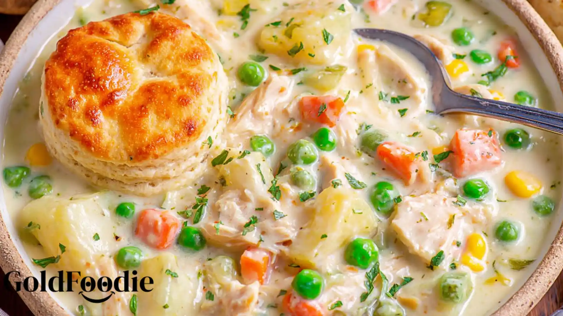 Creamy Chicken Pot Pie Soup