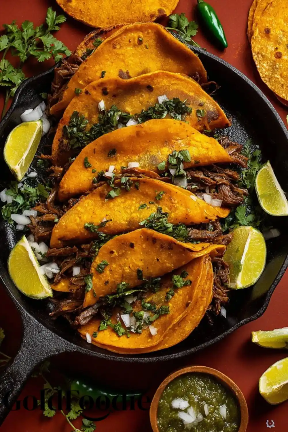 Crispy Birria Tacos