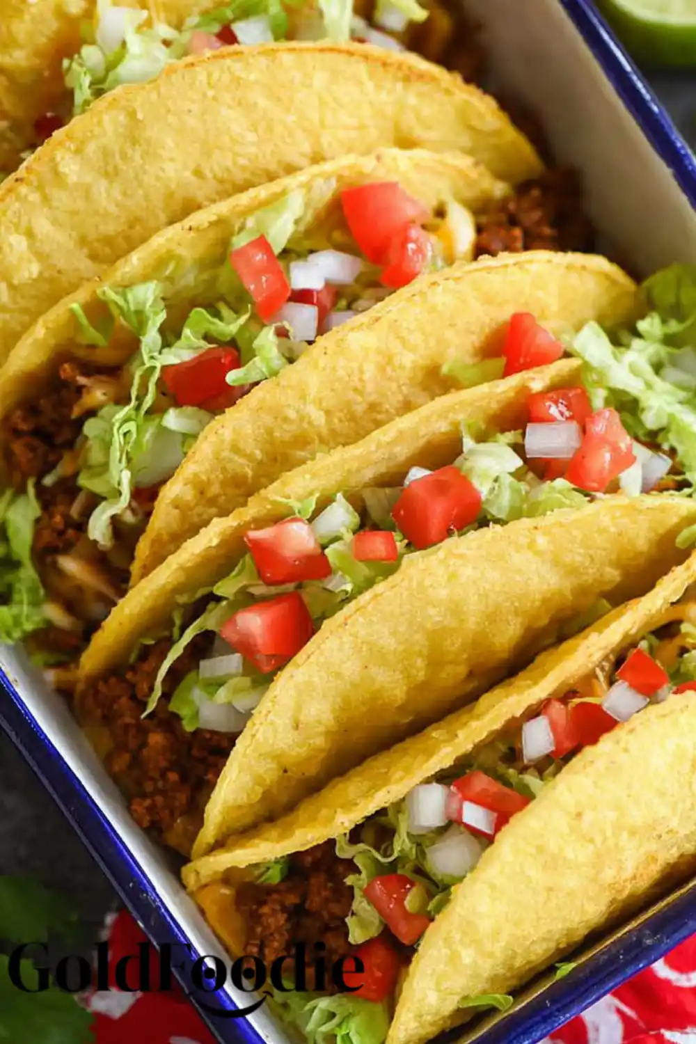 Crispy Golden Oven-Baked Cheesy Tacos