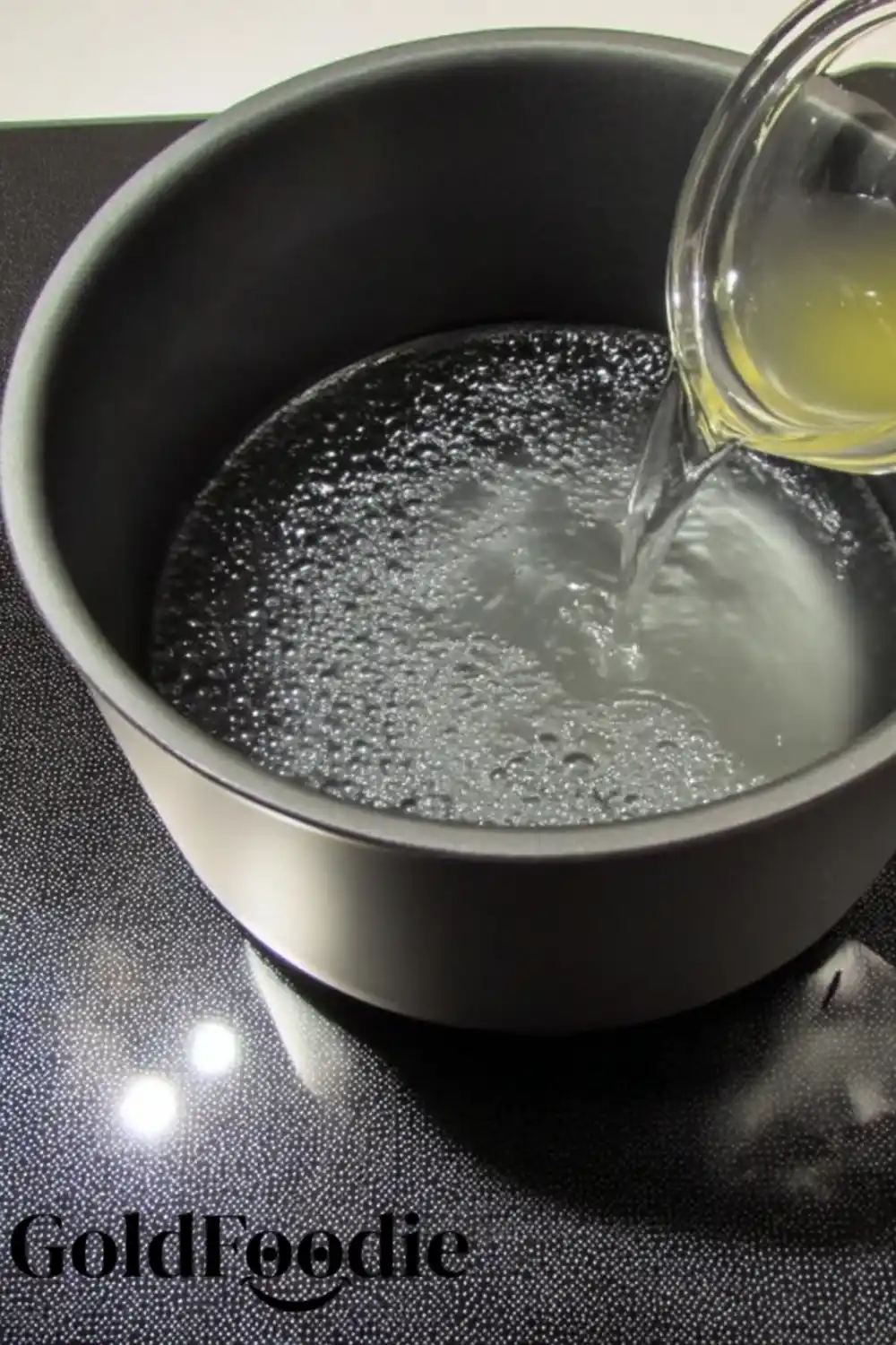 Dissolving Gelatin in Warm Liquid for Jelly Dissolving Gelatin