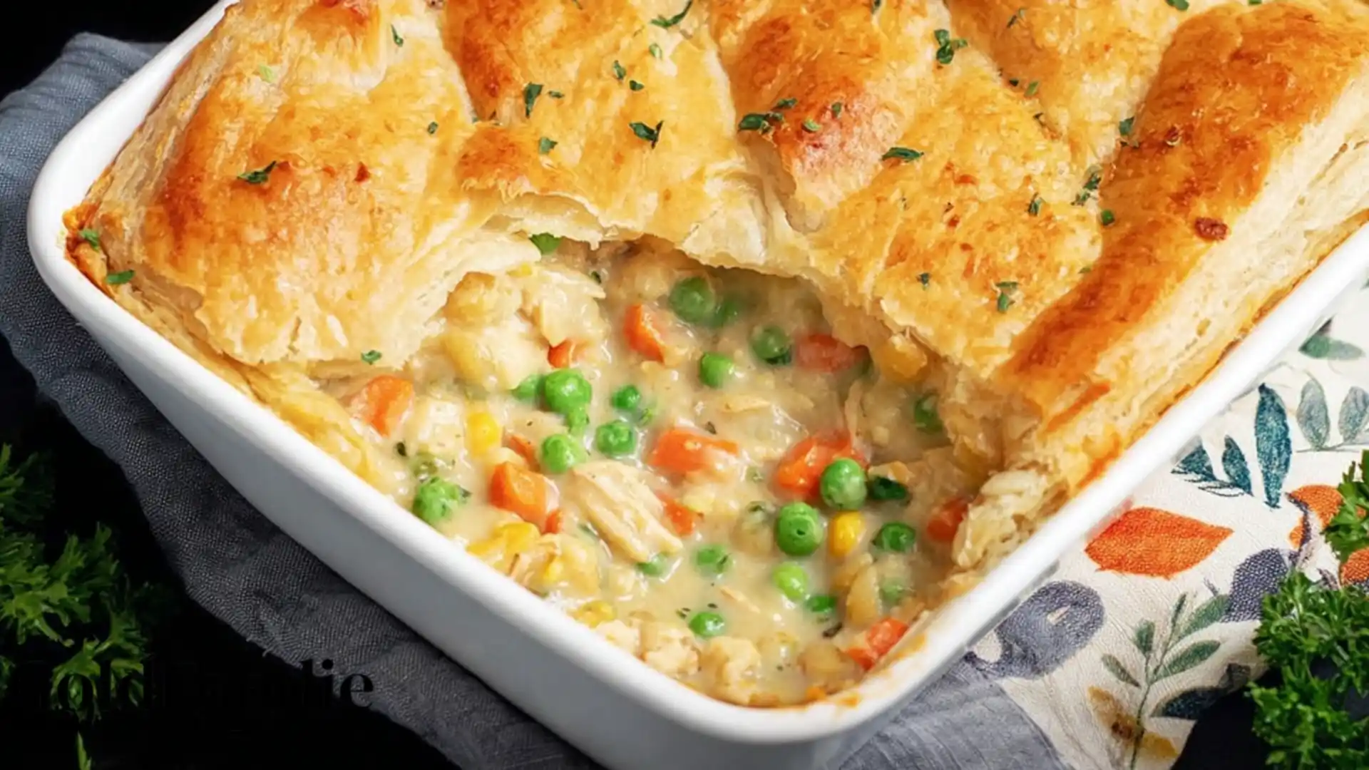 Easy Chicken Pot Pie Casserole