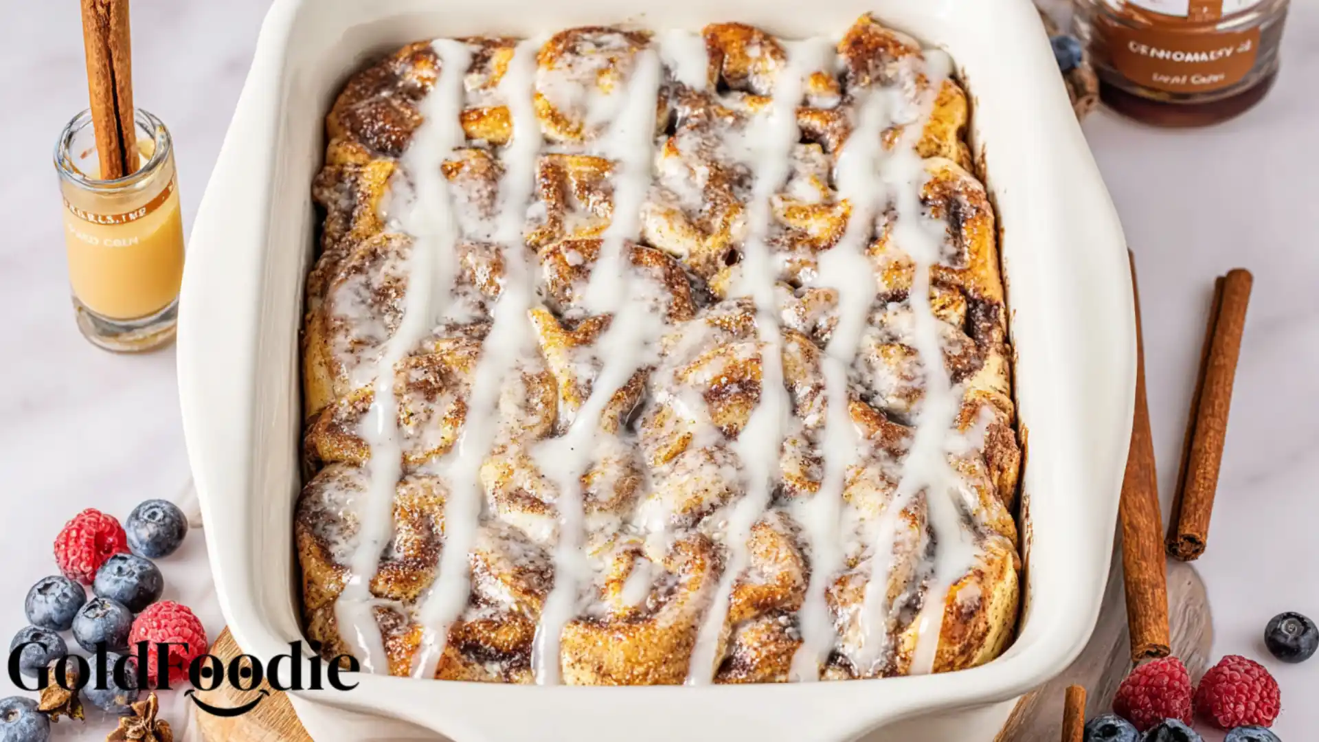 Cinnamon Roll Casserole Simple & Quick Bake