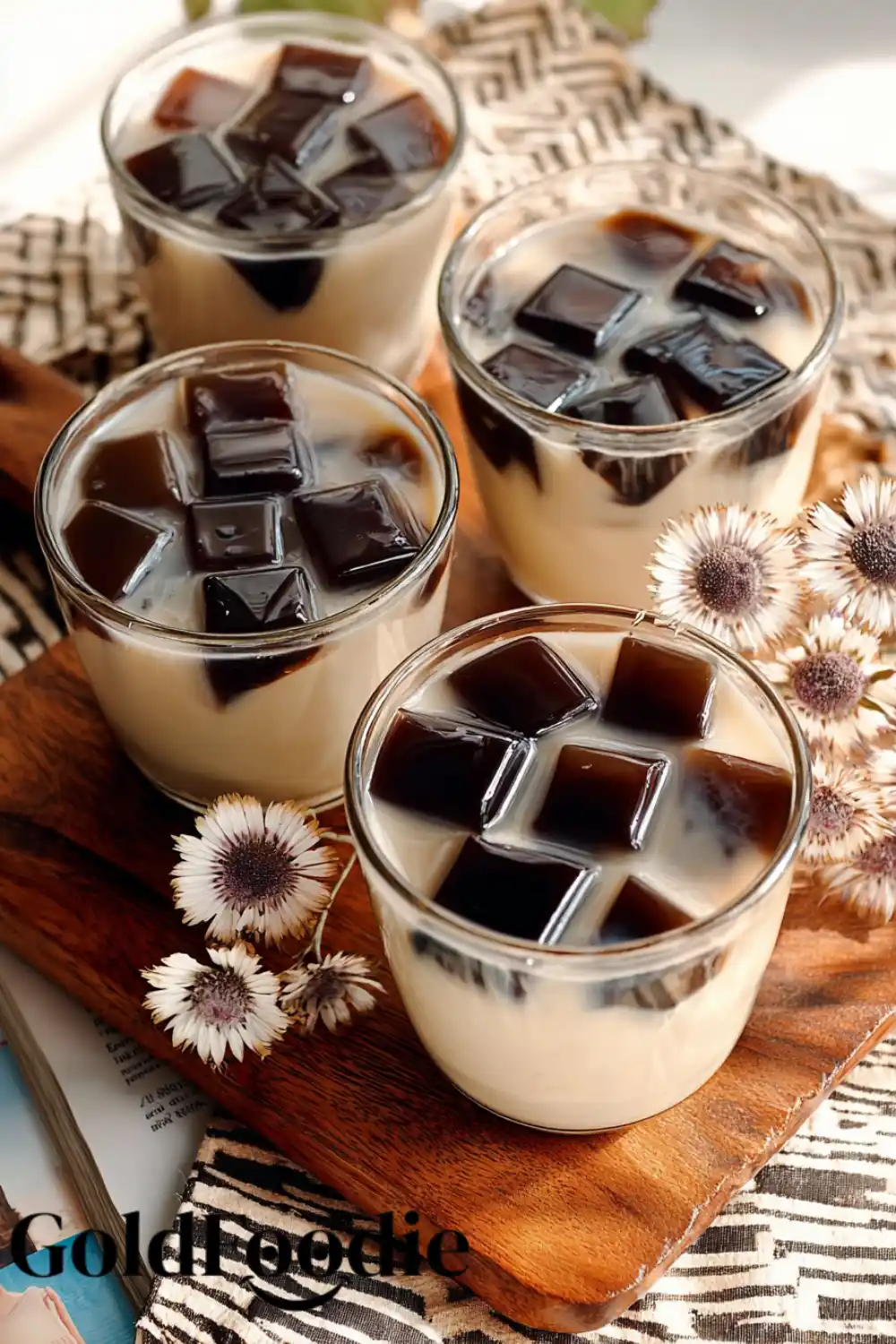 Delicious & Easy Coffee Jelly Recipe 4 Easy Coffee Jelly Recipe with Cream