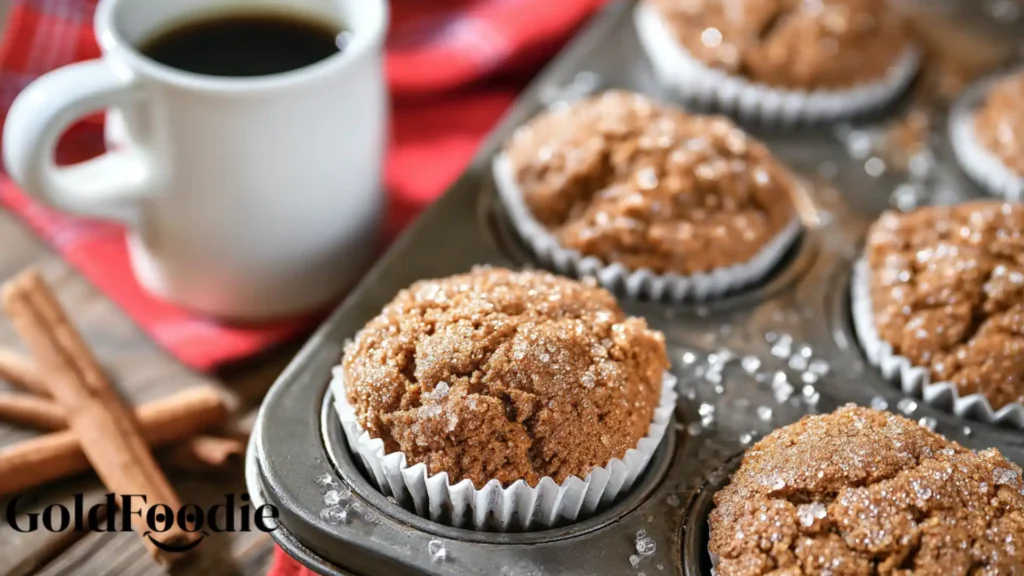 Easy Gingerbread Muffins