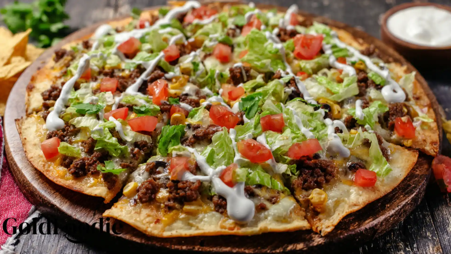 Ultimate Cool Ranch Taco Pizza Recipe