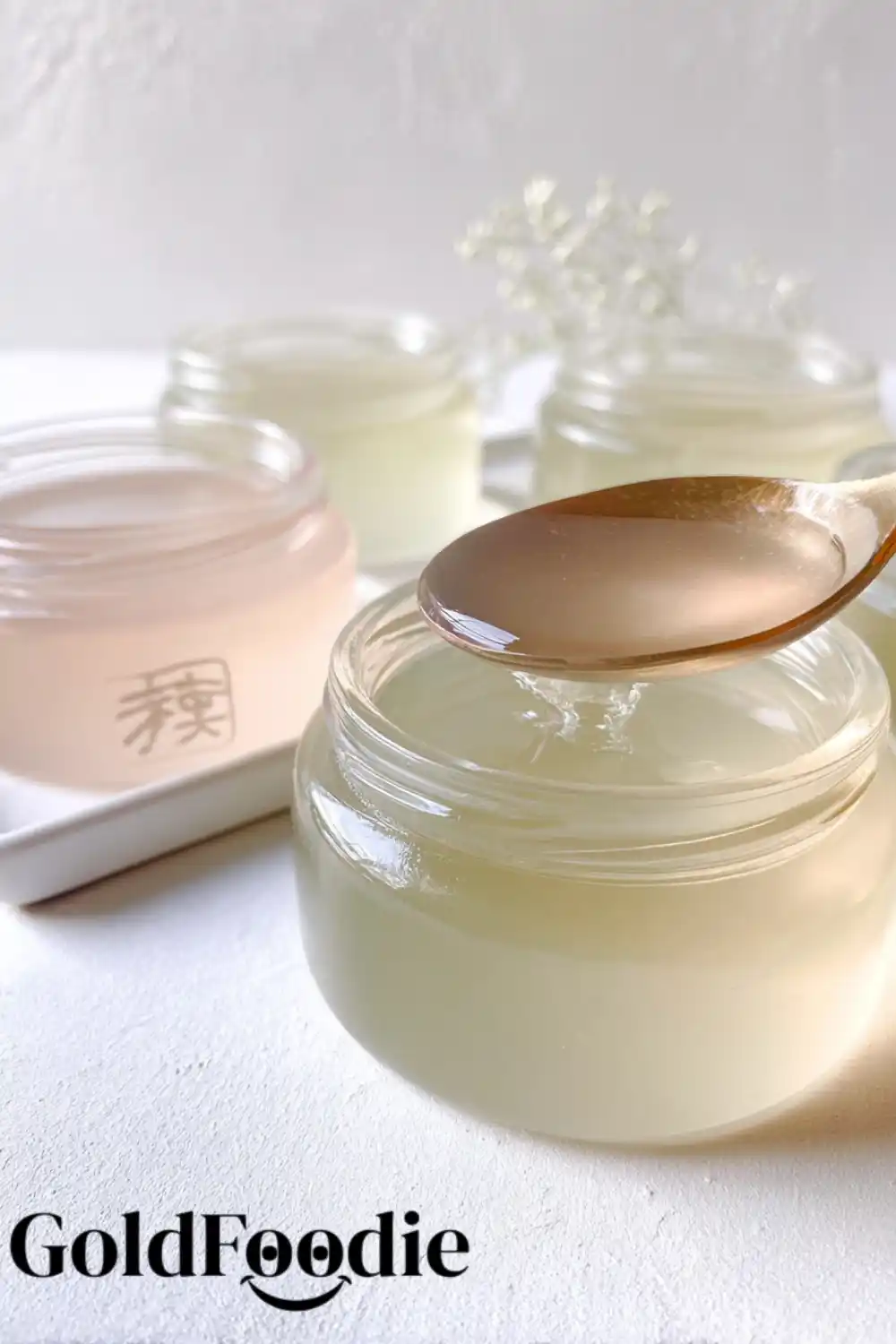 Easy Tea Gelatin in a Jar - GoldFoodie Easy Tea Gelatin Recipe