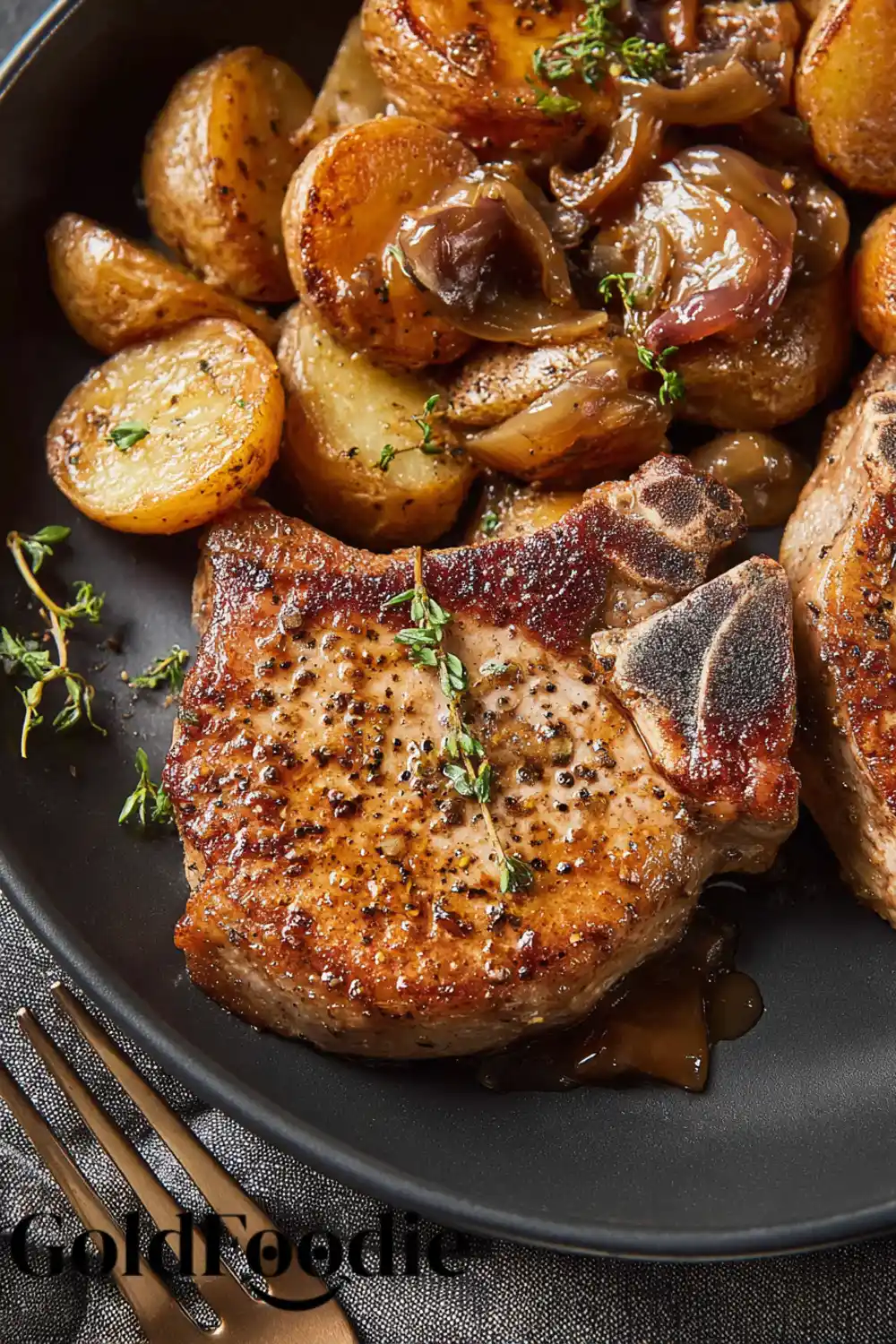Easy Apple Butter Pork Chops