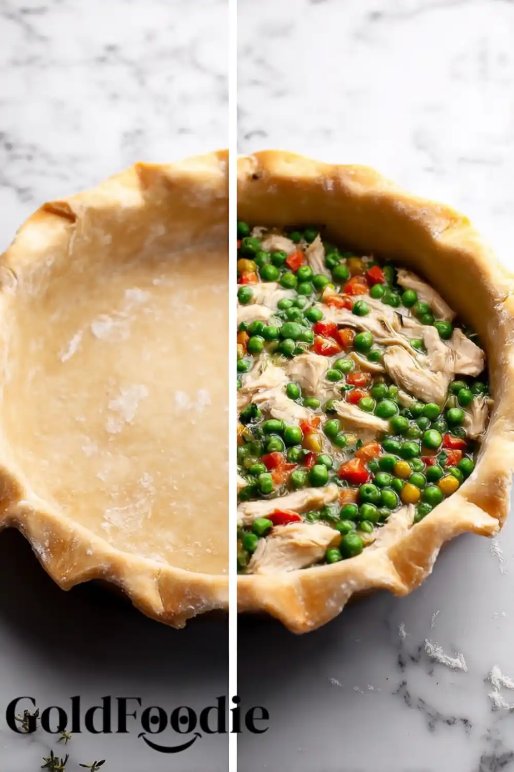 Filling the Bottom Pie Crust