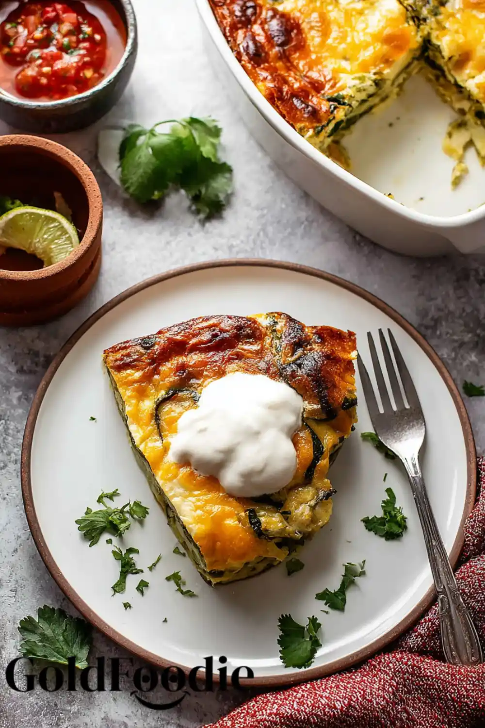 Fluffy Chile Relleno Casserole