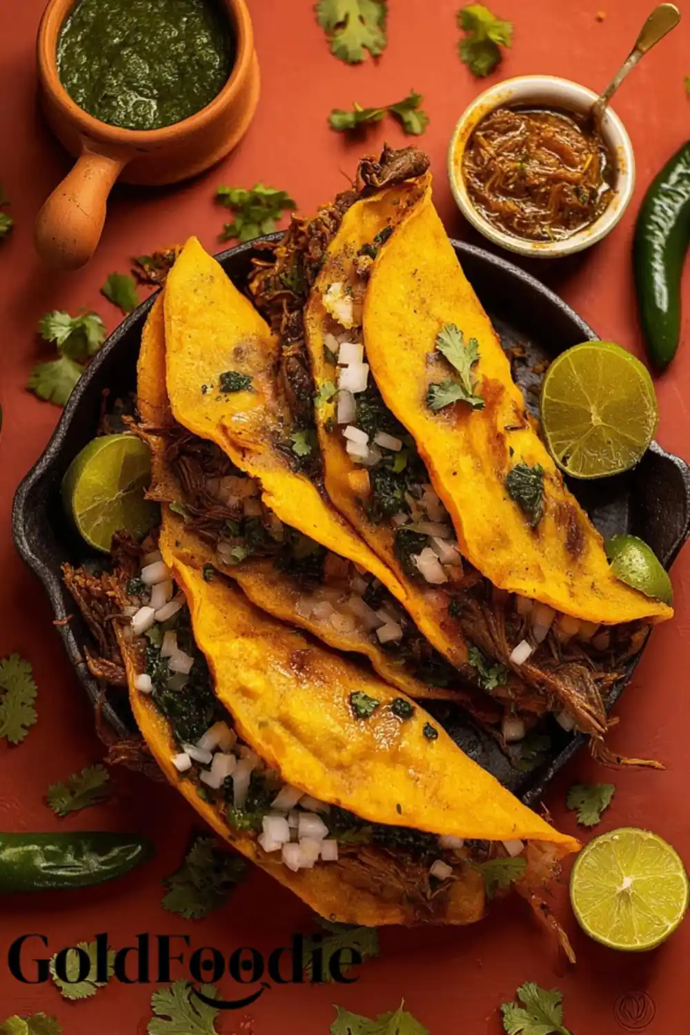 Golden My Fave Birria Tacos