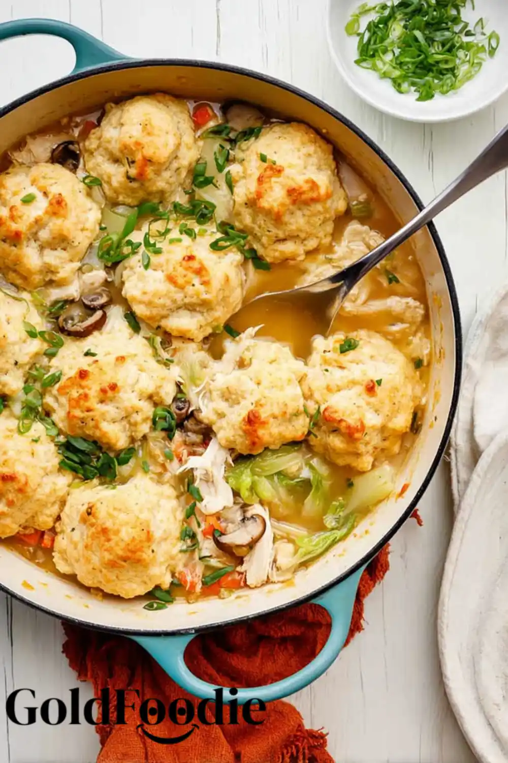 Golden Brown Cheddar Bay Chicken Cobbler Golden Brown Cheddar Bay Chicken Cobbler