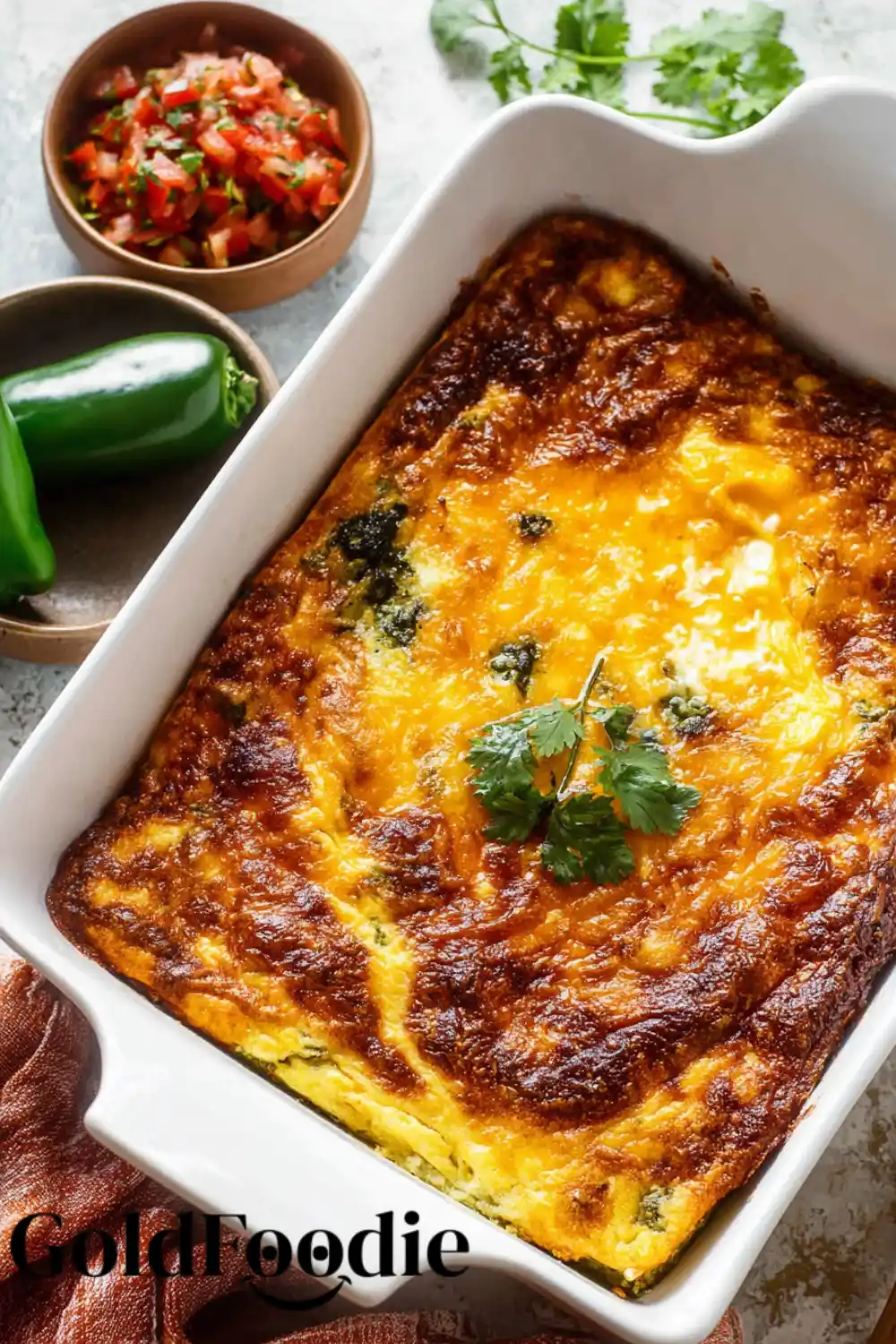 Golden Brown Poblano Bake