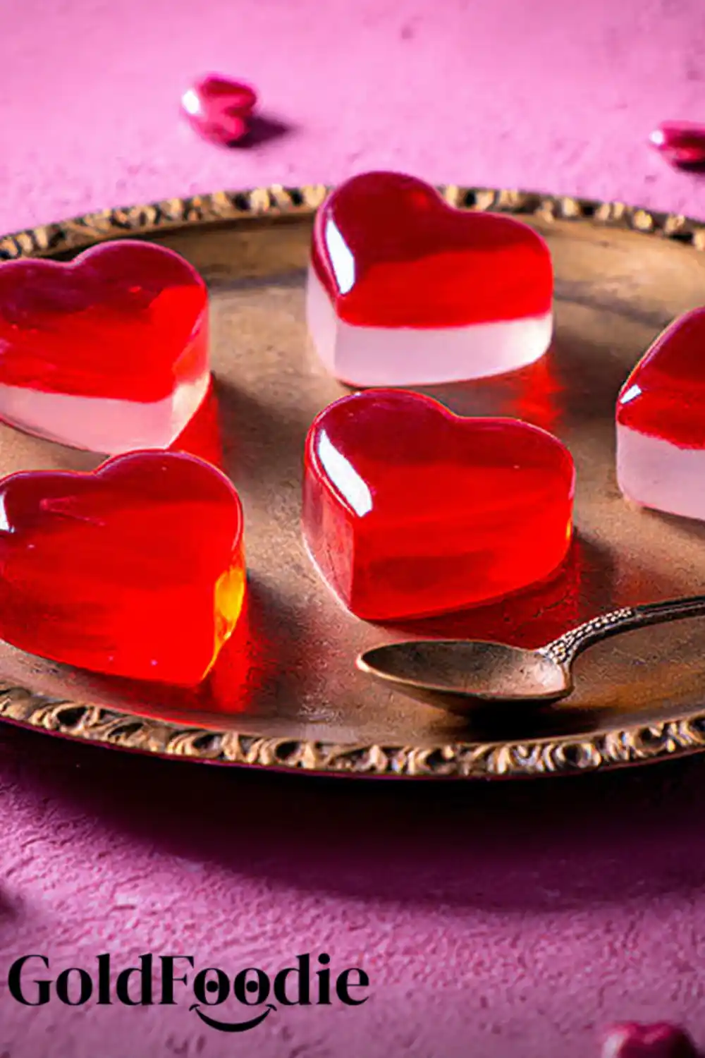 Heart-Shaped Jelly Sweets