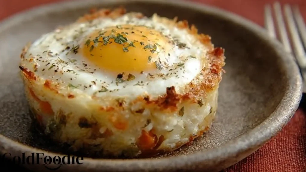 Hearty Baked Eggs Napoleon