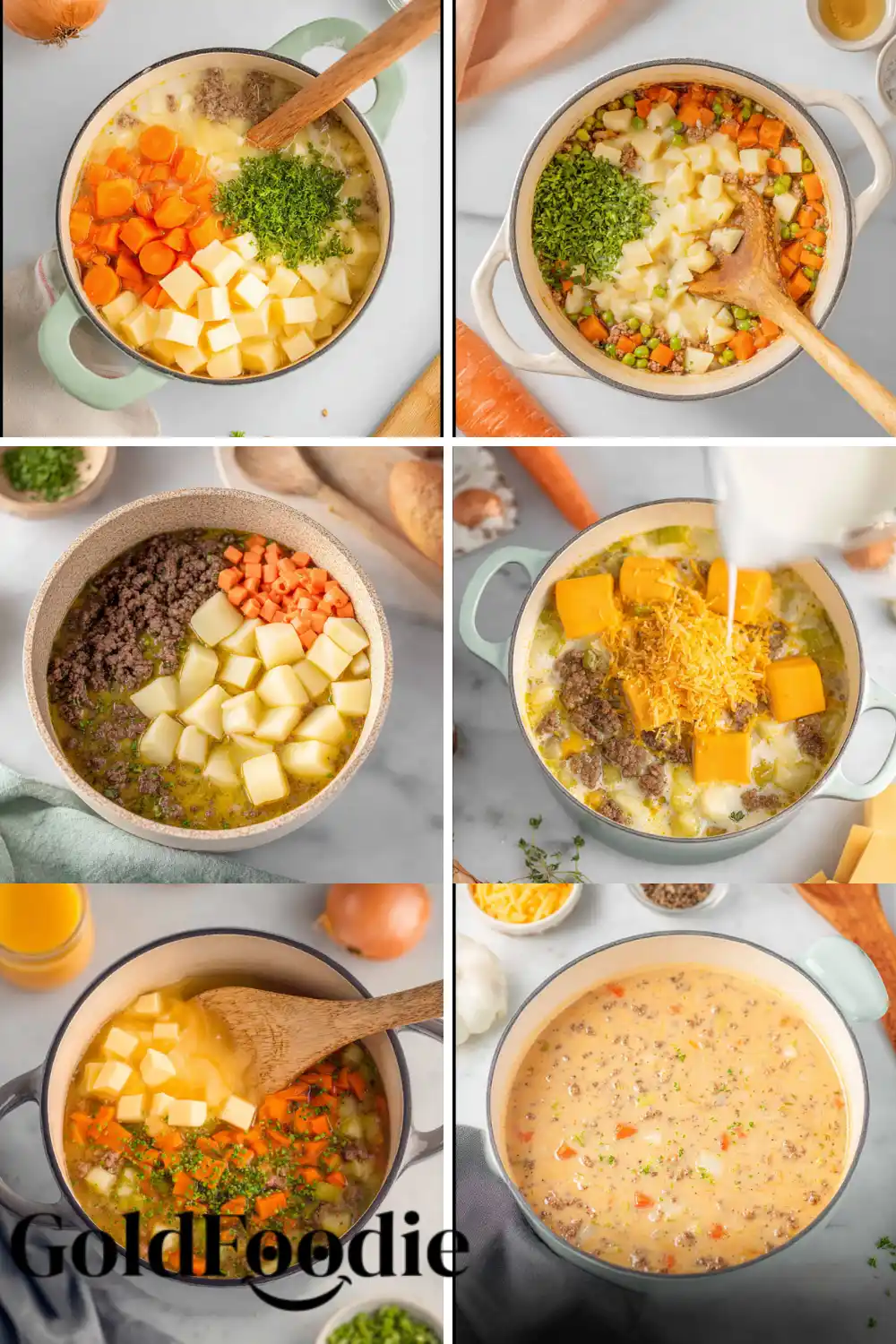 How to Make Cheeseburger Soup Recipe