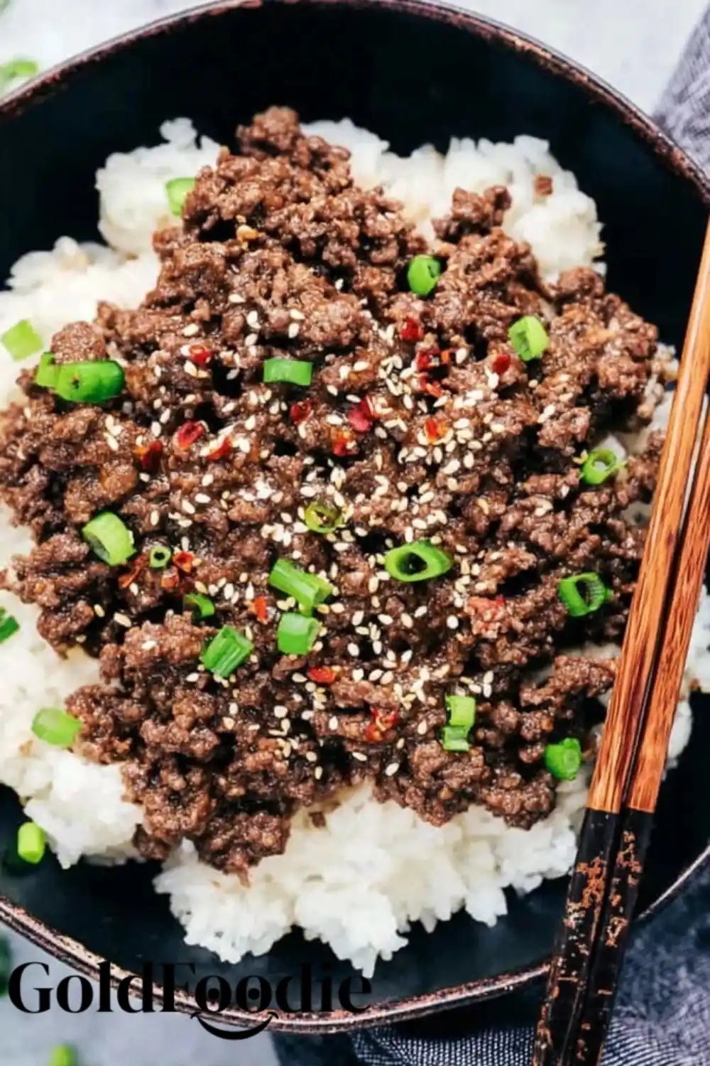 Easy Korean Ground Beef Bowl 5 Korean Ground Beef and Rice Dinner