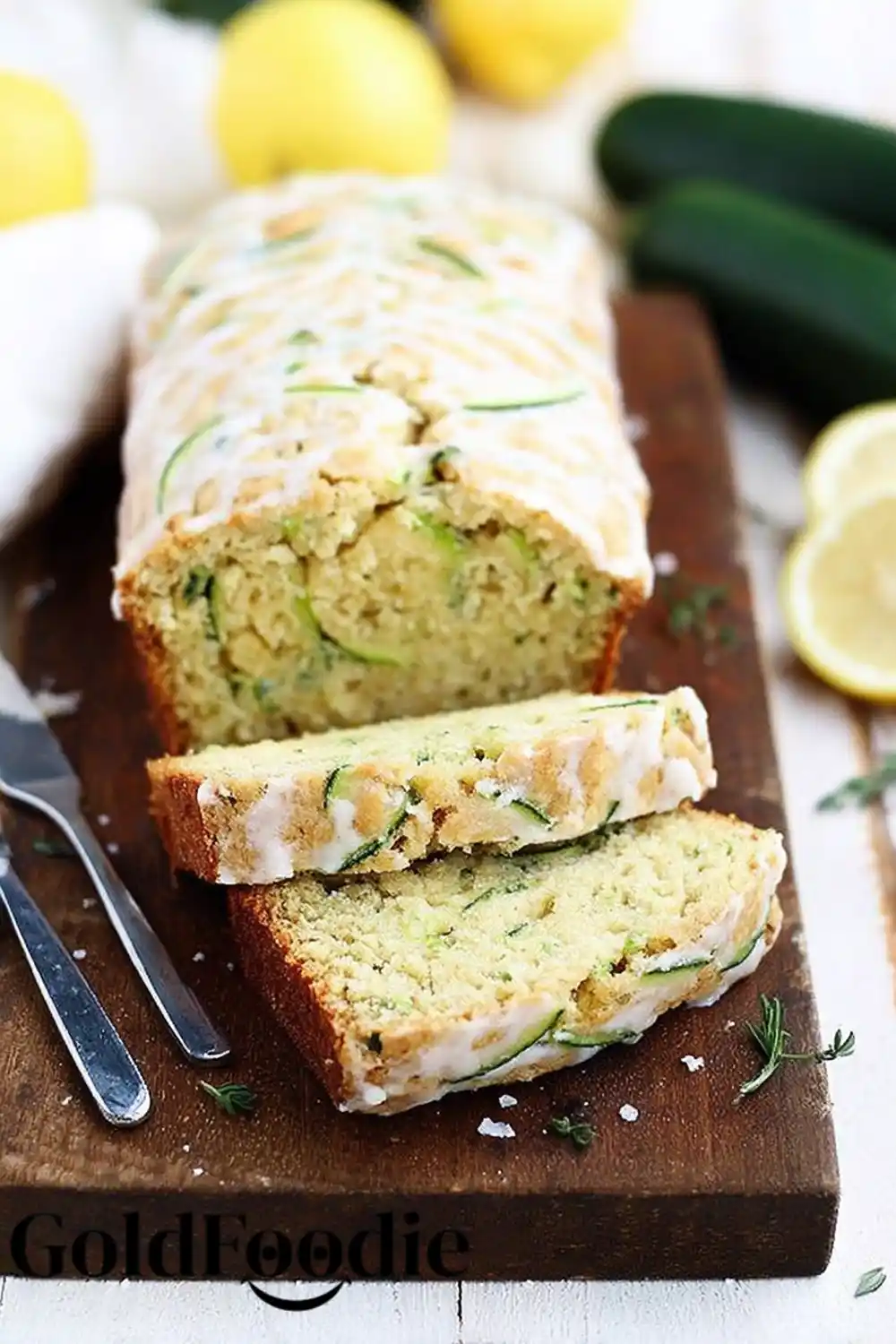 Lemon Zucchini Bread Loaf